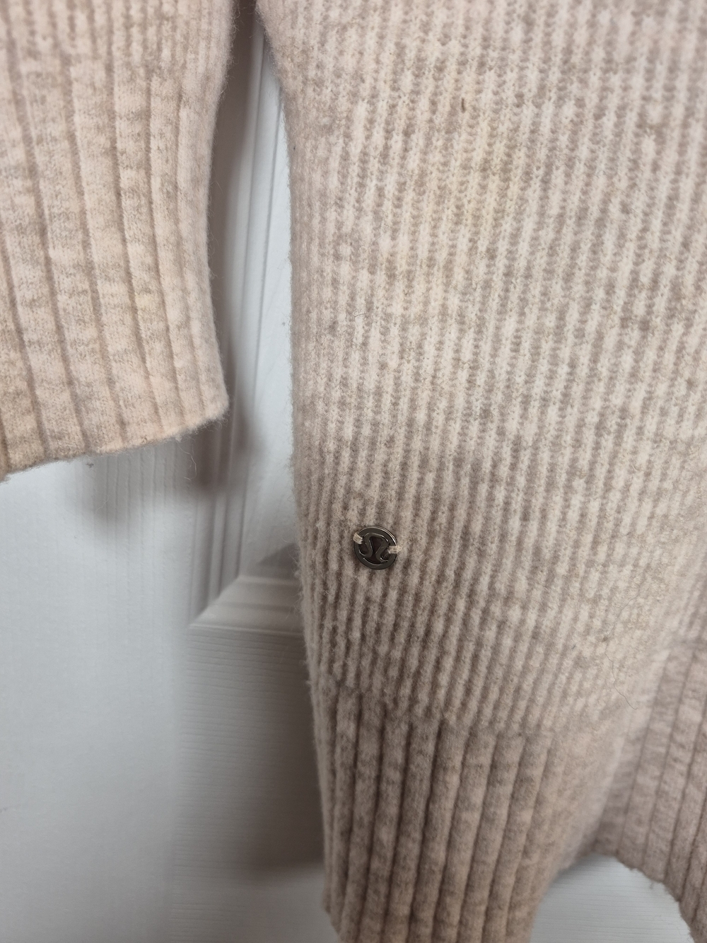 ​Lululemon Restful Intention Sweater Tunic Pink Cashmere Blend Balletcore - Picture 3 of 4